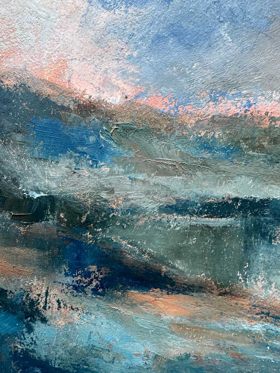 Atlantic Light, Killary Harbour - original oil painting Emily McCormack