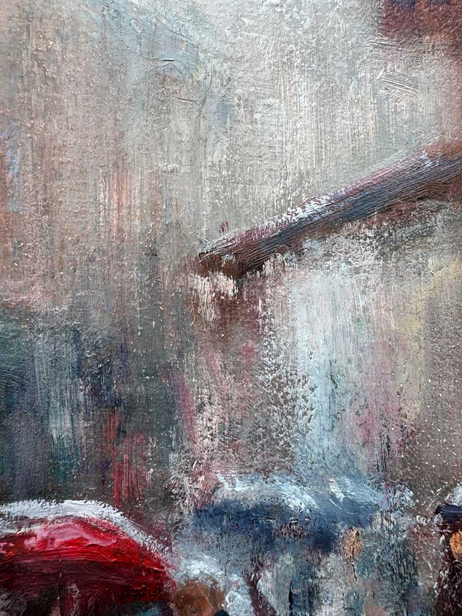 Close up Rainy Afternoon Grafton Street Dublin Emily McCormack
