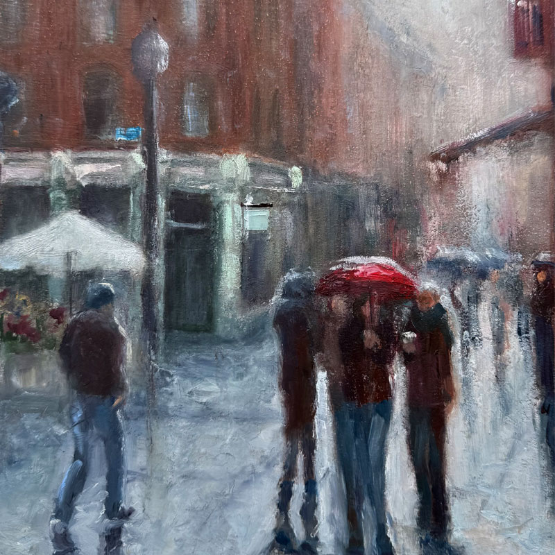 Dublin paintings by Emily McCormack artist