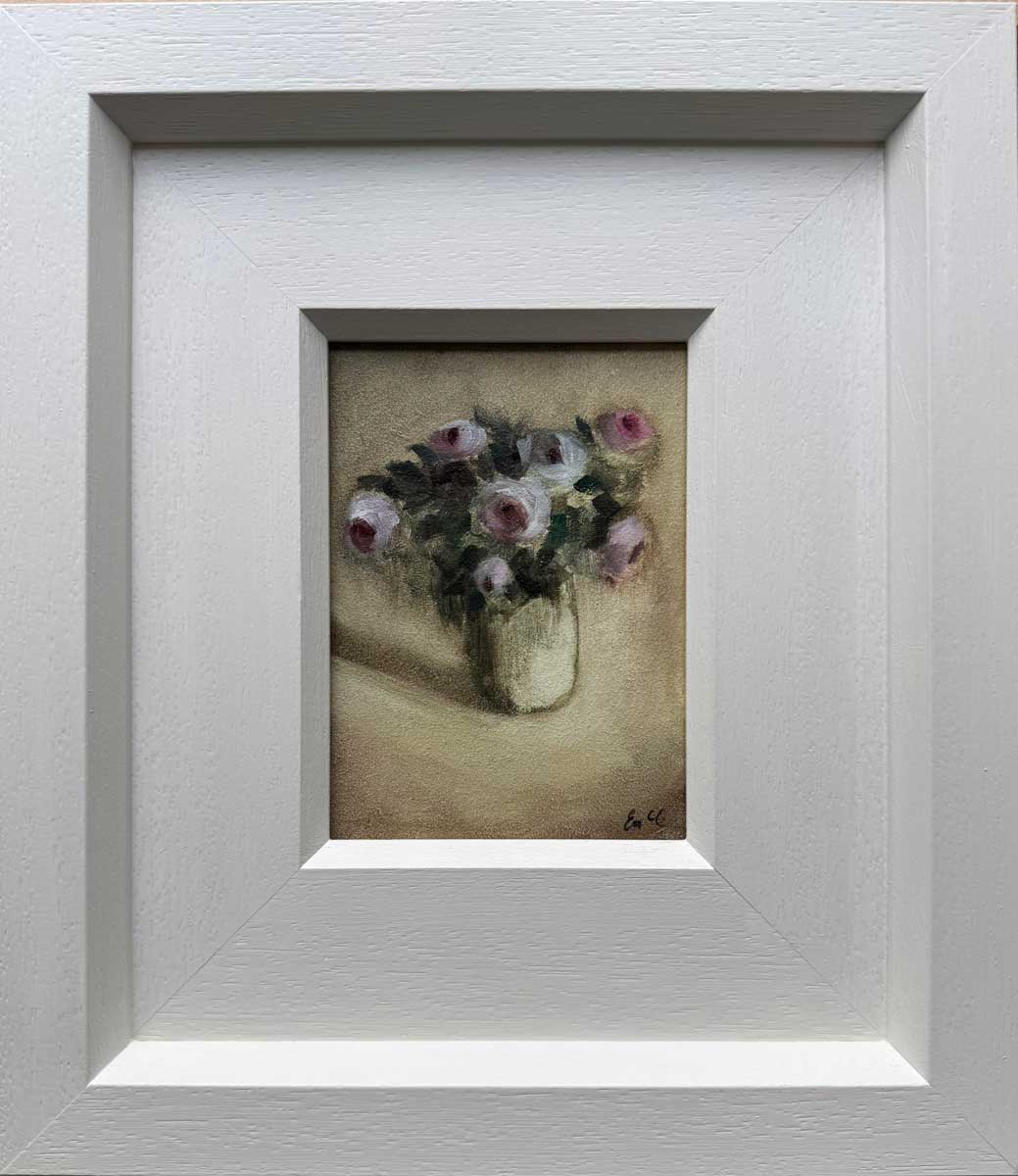 Stillness, 1976 - Original floral oil painting - Emily McCormack