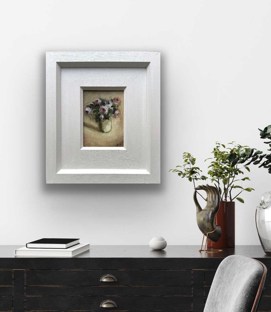 Stillness, 1976 - Original floral oil painting - Emily McCormack