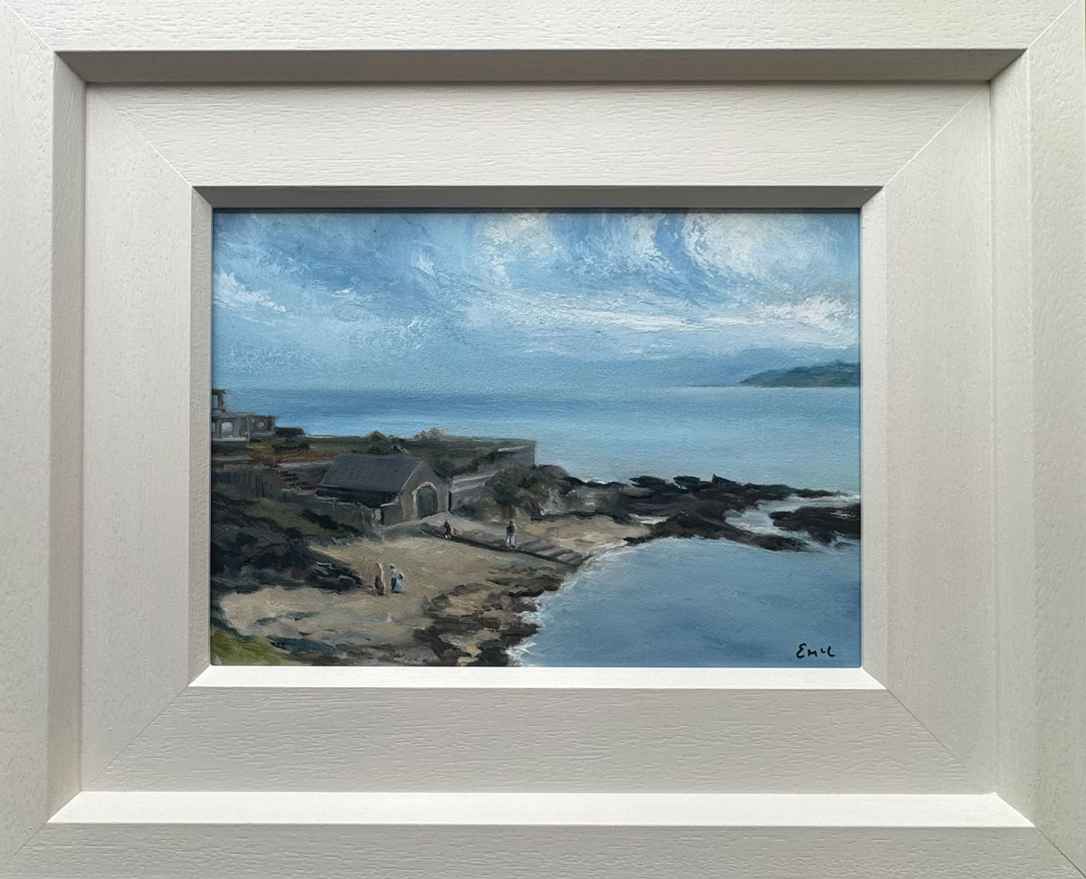 A Day That Was Ours - Tower Beach - Portrane - Co. Dublin - Seascape Framed - Emily McCormack