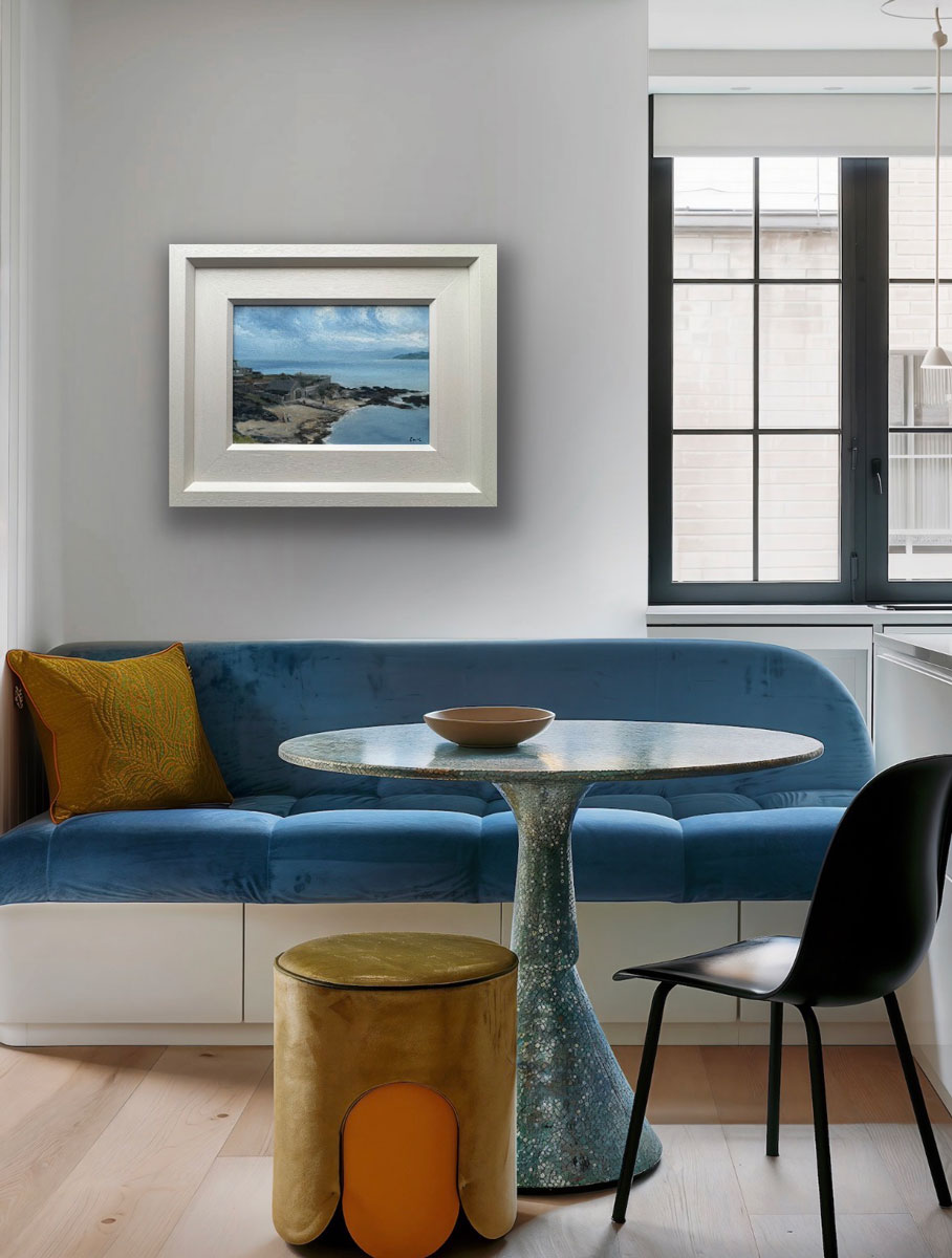 A Day That Was Ours - Tower Beach - Portrane - Co. Dublin - Seascape shown in kitchen area - Emily McCormack