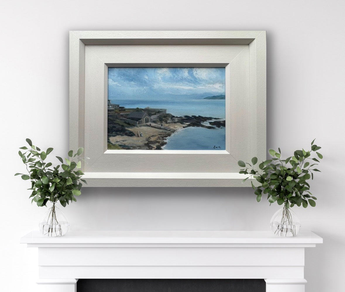 A Day That Was Ours - Tower Beach - Portrane - Co. Dublin - Seascape shown in lounge area - Emily McCormack